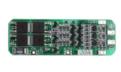 Modulo BMS 3S 20A cargador de baterías de litio 12.6V